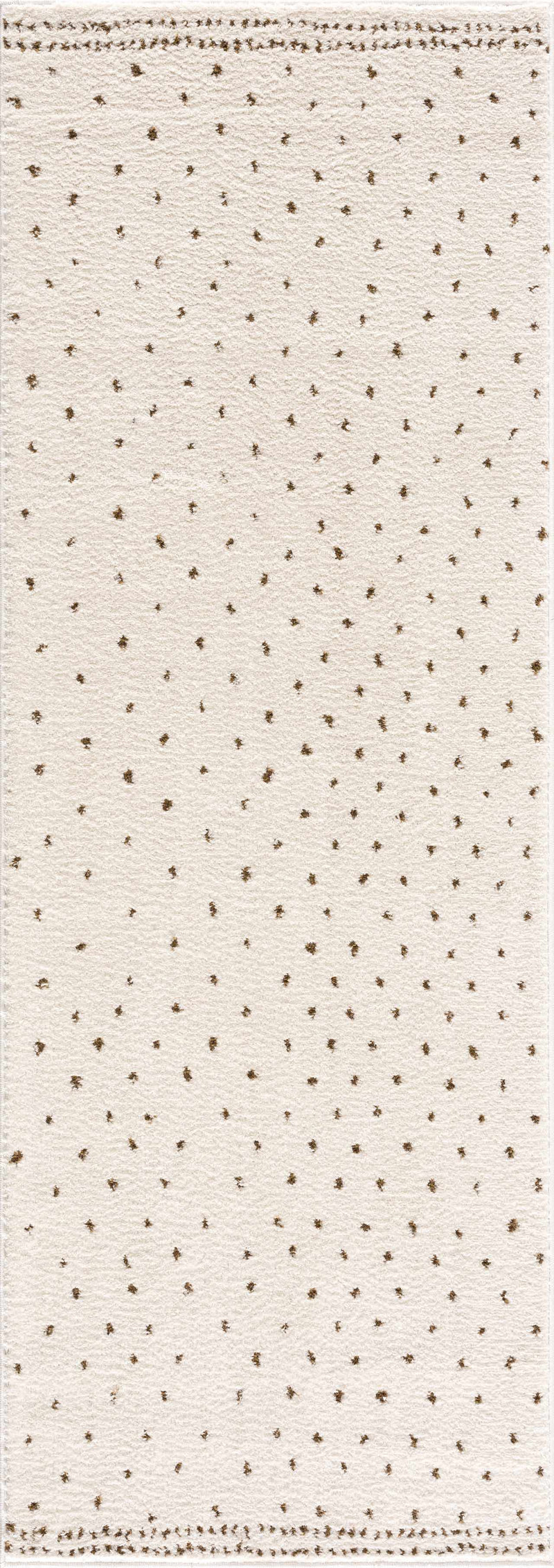 Julie Ivory & Brown Area Rug by Boutique Rugs