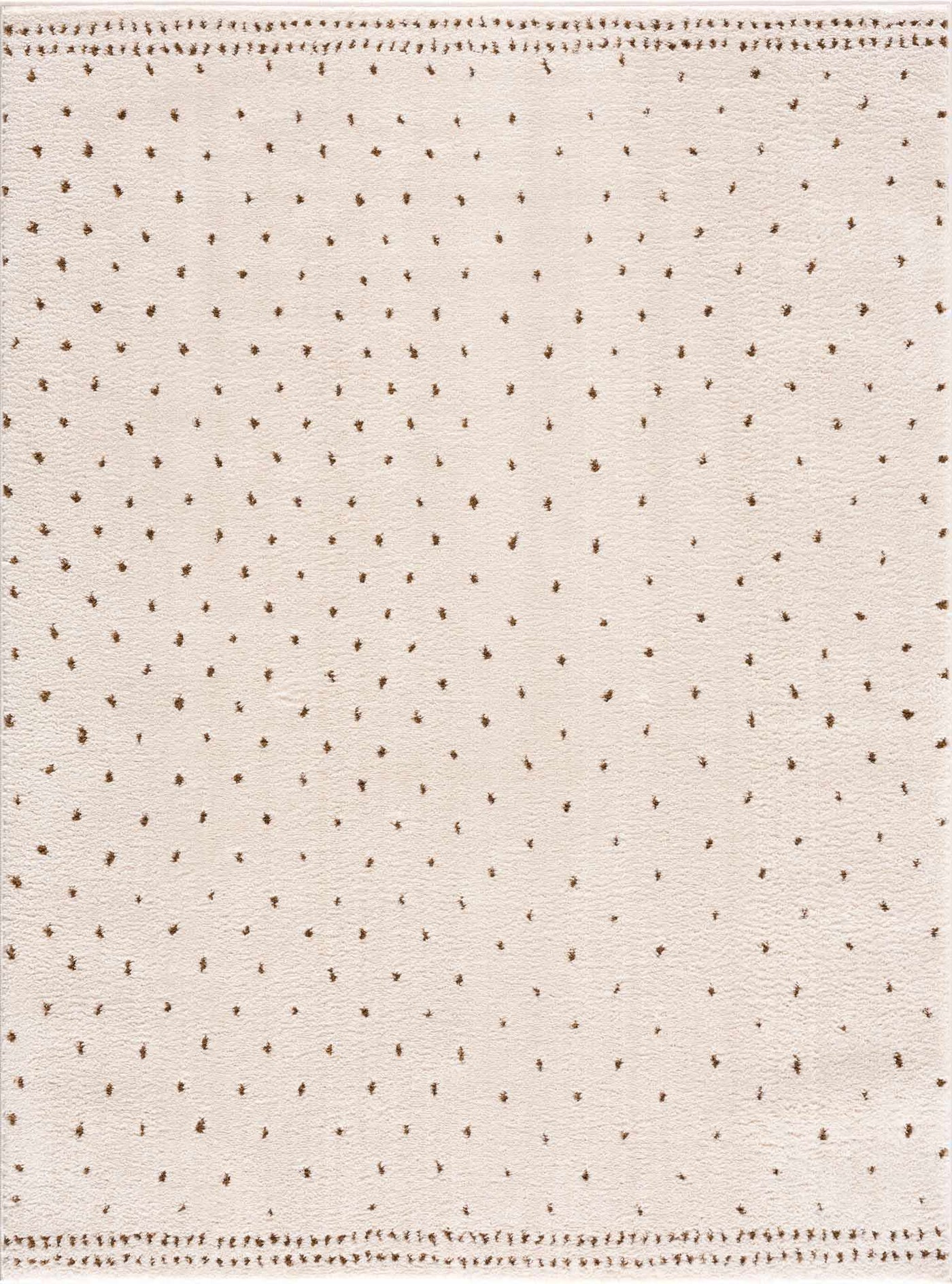 Julie Ivory & Brown Area Rug by Boutique Rugs