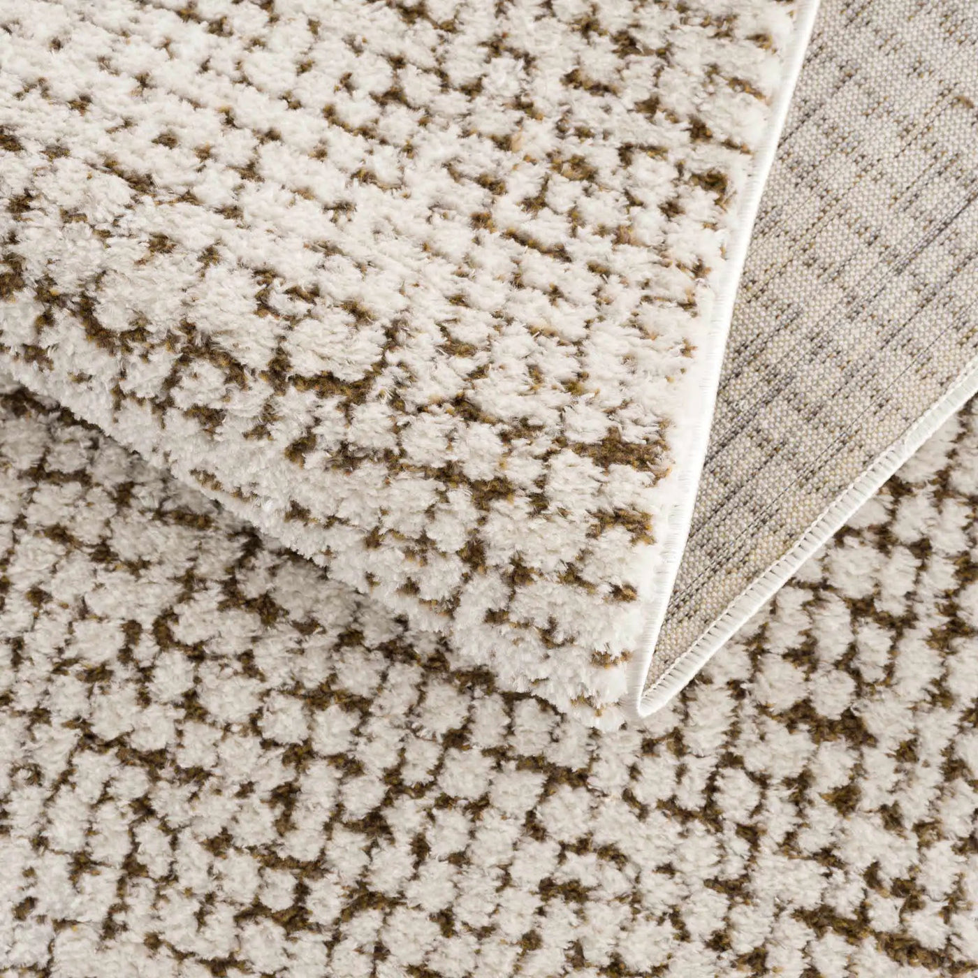 Keita Cream & Brown Area Rug by Boutique Rugs