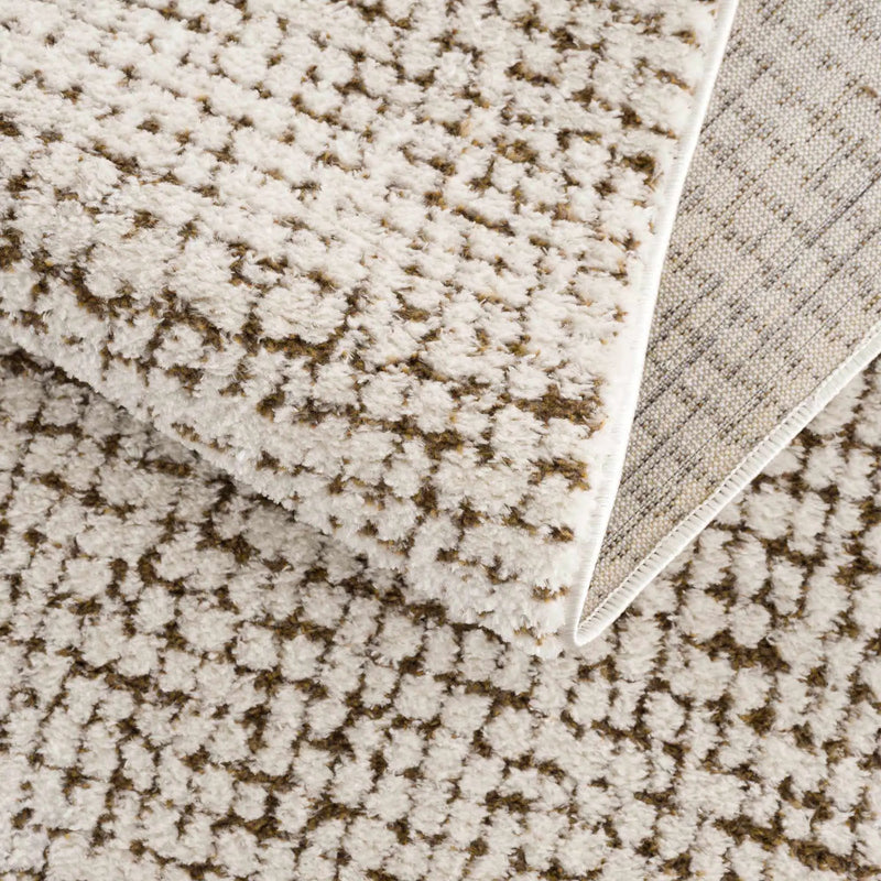 Keita Cream & Brown Area Rug by Boutique Rugs