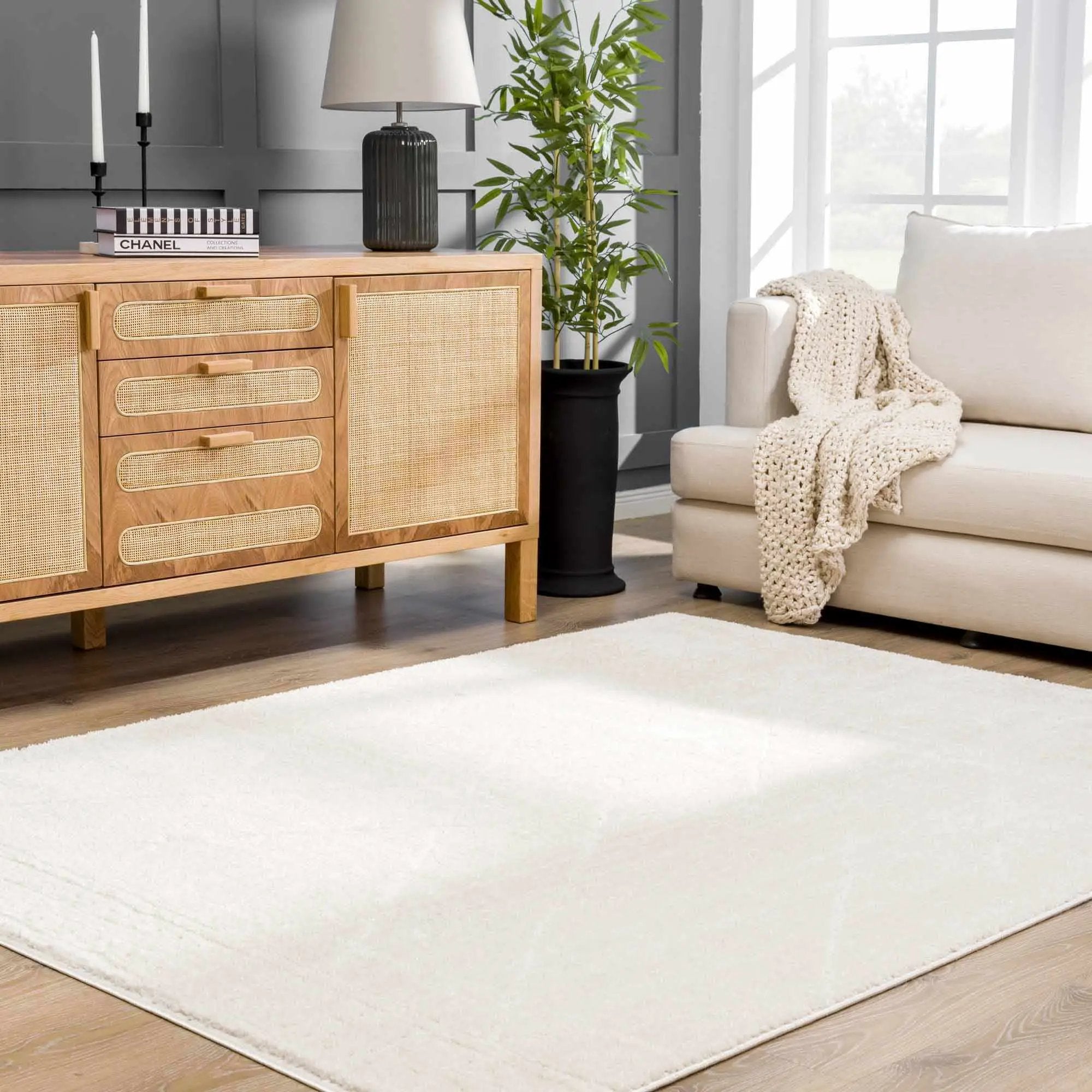 Keone Ivory Area Rug by Boutique Rugs