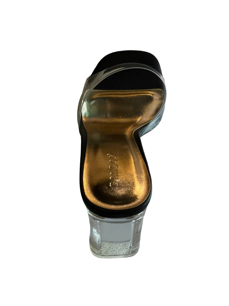 BAMBOO Lucent-01 Small Clear Heel by Selzalot