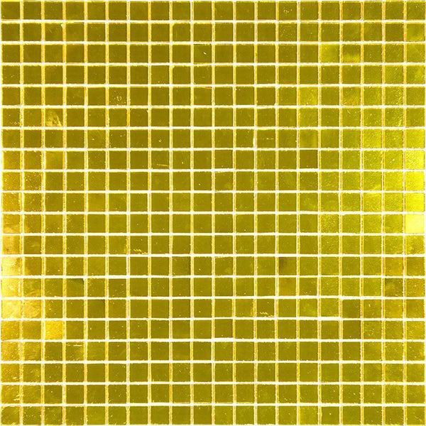 Honey Gold 12x12 Glossy Uniform Square Glass Mosaic Tile (20 pack, 18.69 sq ft/case)