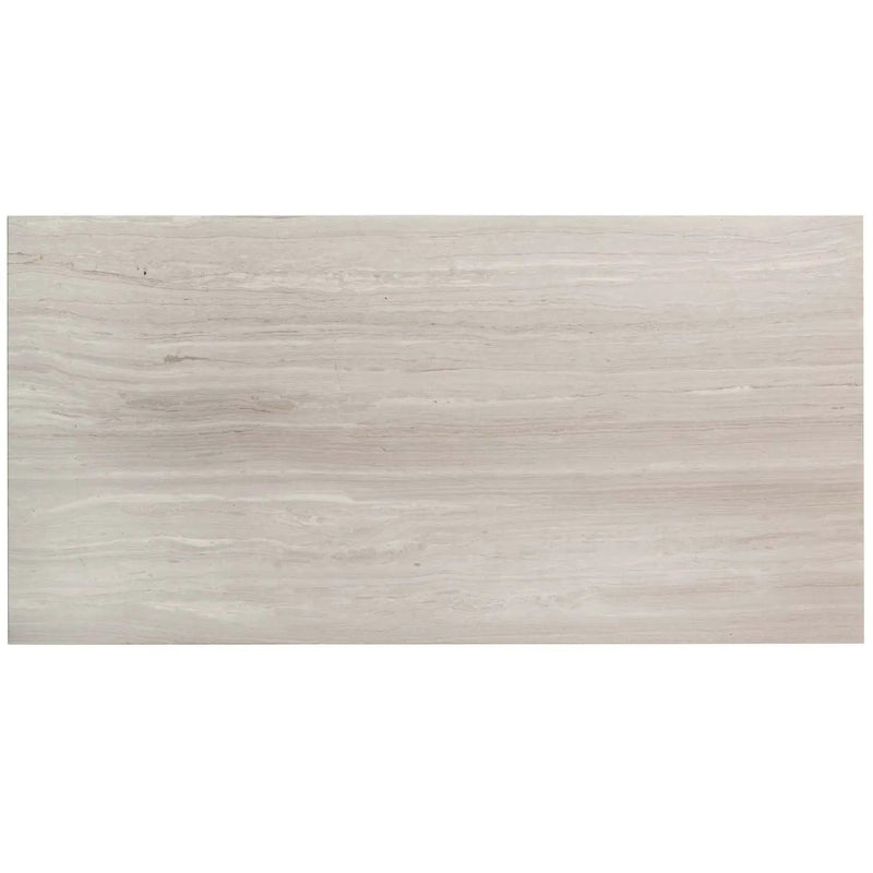 Wooden Grey 12x24 Honed Field Marble Tile (5 pack, 10 sq ft/case) by Apollo Tile
