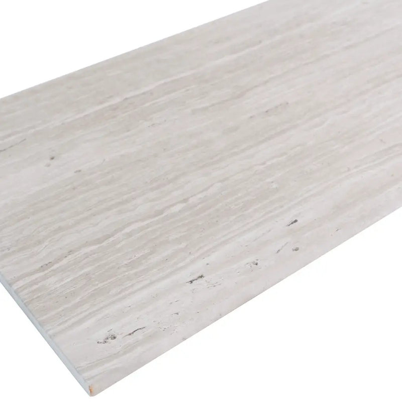 Wooden Grey 12x24 Polished Field Marble Tile (5 pack, 10 sq ft/case) by Apollo Tile