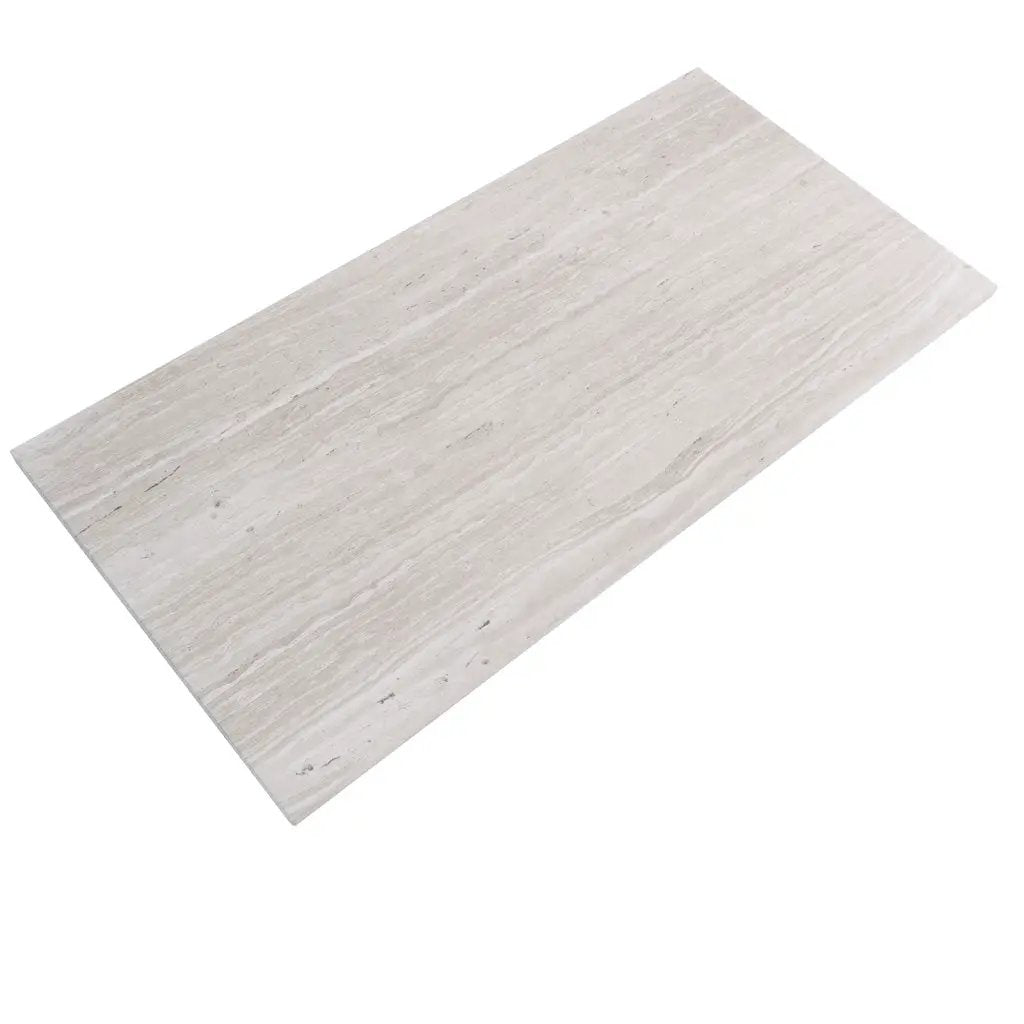 Wooden Grey 12x24 Polished Field Marble Tile (5 pack, 10 sq ft/case) by Apollo Tile