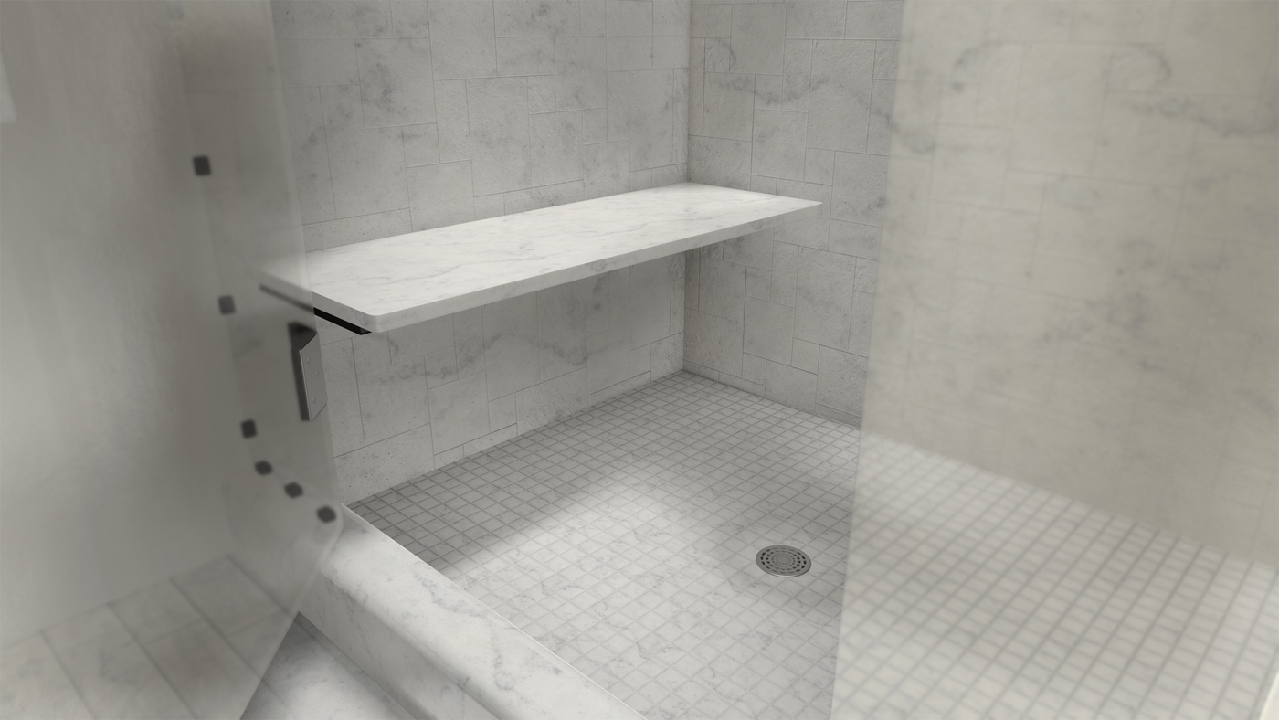 The Original™ Shower Bench Bracket® by The Original Granite Bracket