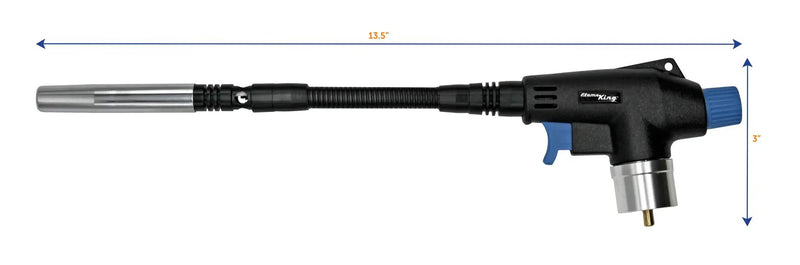Flame King High Intensity Propane Torch Head with Bendable & Flexible Neck by Flame King Products