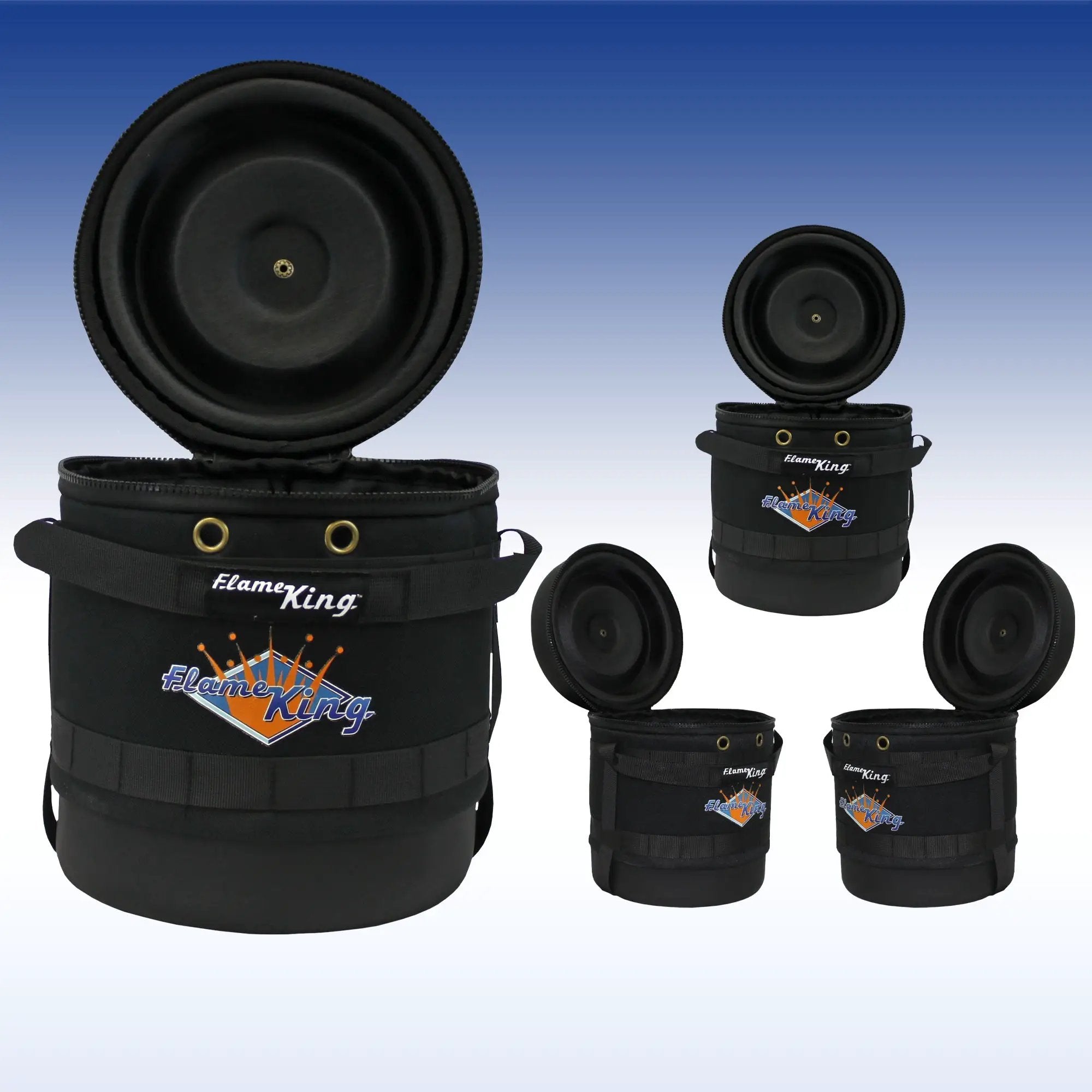Flame King Propane Gas Hauler for 3lb Propane Tank Insulated Protective Carry Case by Flame King Products