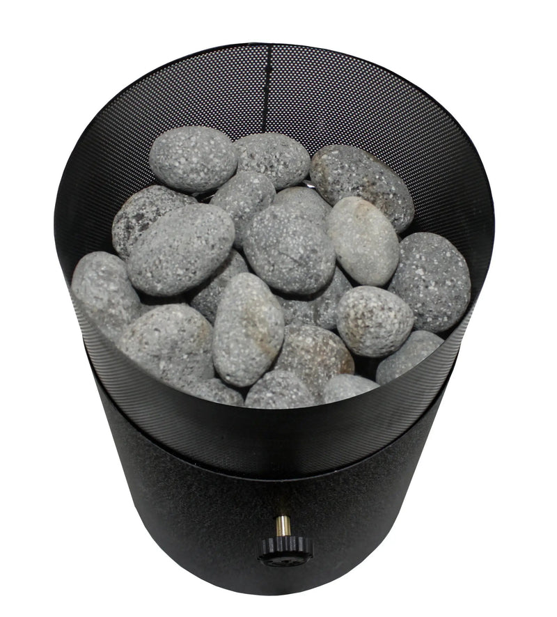 Flame King Smokeless Portable Mini Tabletop Fire Pit Dual Fuel Propane and Butane by Flame King Products