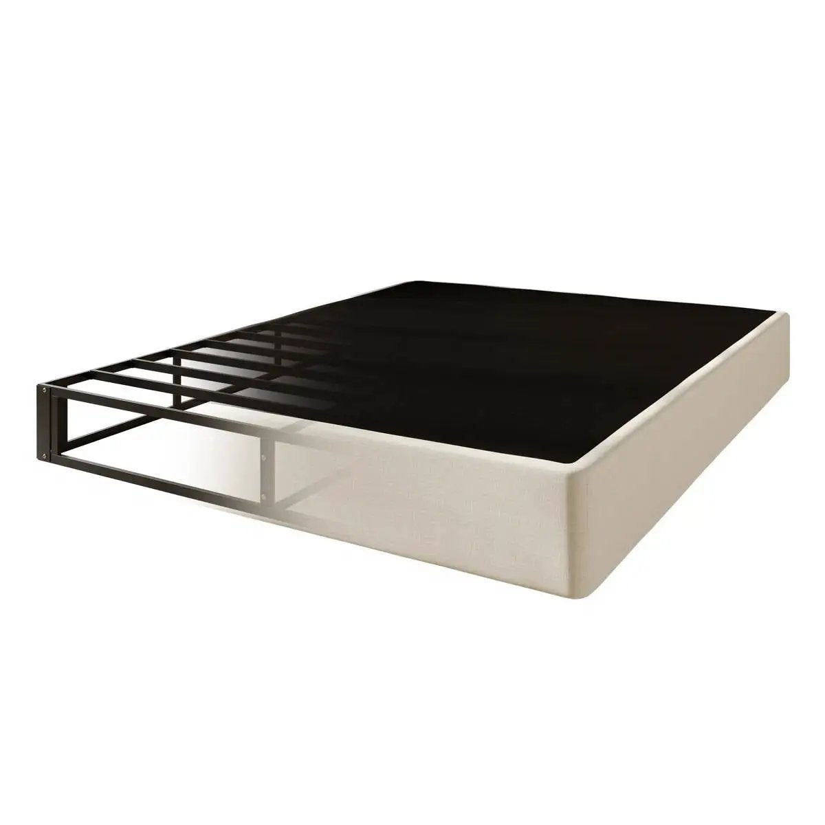 Full size 7.8-inch Metal Frame Box-Spring Foundation for Mattress with Cover by HomePacific