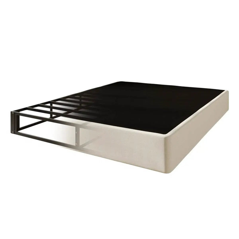 Full size 7.8-inch Metal Frame Box-Spring Foundation for Mattress with Cover by HomePacific