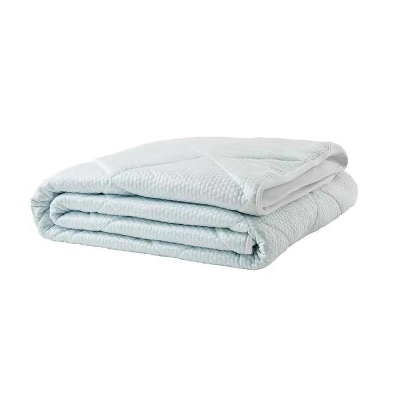 Full size Washable Quilted Mattress Pad with Elastic Fitted Skirt by HomePacific