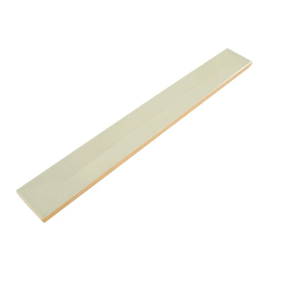 Soft Mint Green 2x16 Glossy Ceramic Deco Subway Tile (50 pack,10.76 sq ft/case) by Apollo Tile