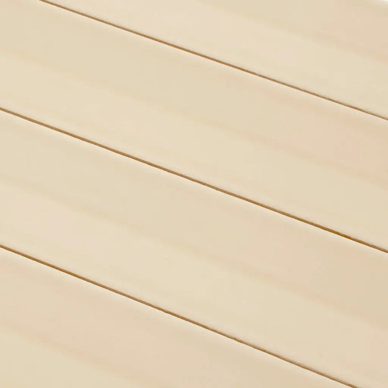 Alabaster Beige 2x16 Glossy Ceramic Deco Subway Tile (50 pack,10.76 sq ft/case) by Apollo Tile