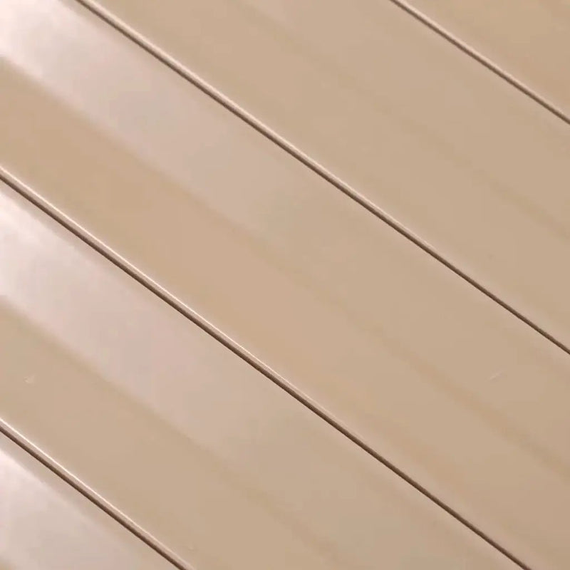 Alabaster Beige 2x16 Glossy Ceramic Deco Subway Tile (50 pack,10.76 sq ft/case) by Apollo Tile
