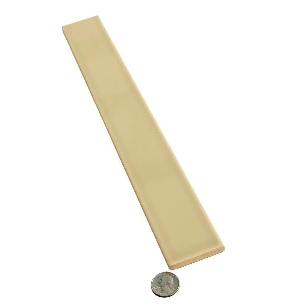 Soft Olive 2x16 Glossy Ceramic Subway Tile (50 pack, 10.76 sq ft/case) by Apollo Tile