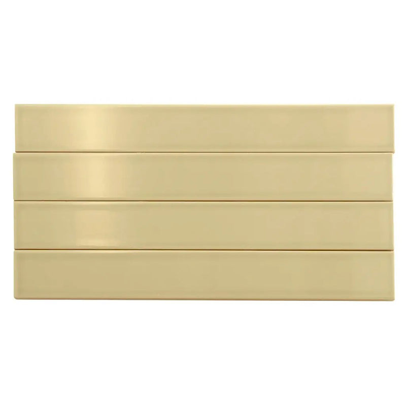 Soft Olive 2x16 Glossy Ceramic Subway Tile (50 pack, 10.76 sq ft/case) by Apollo Tile