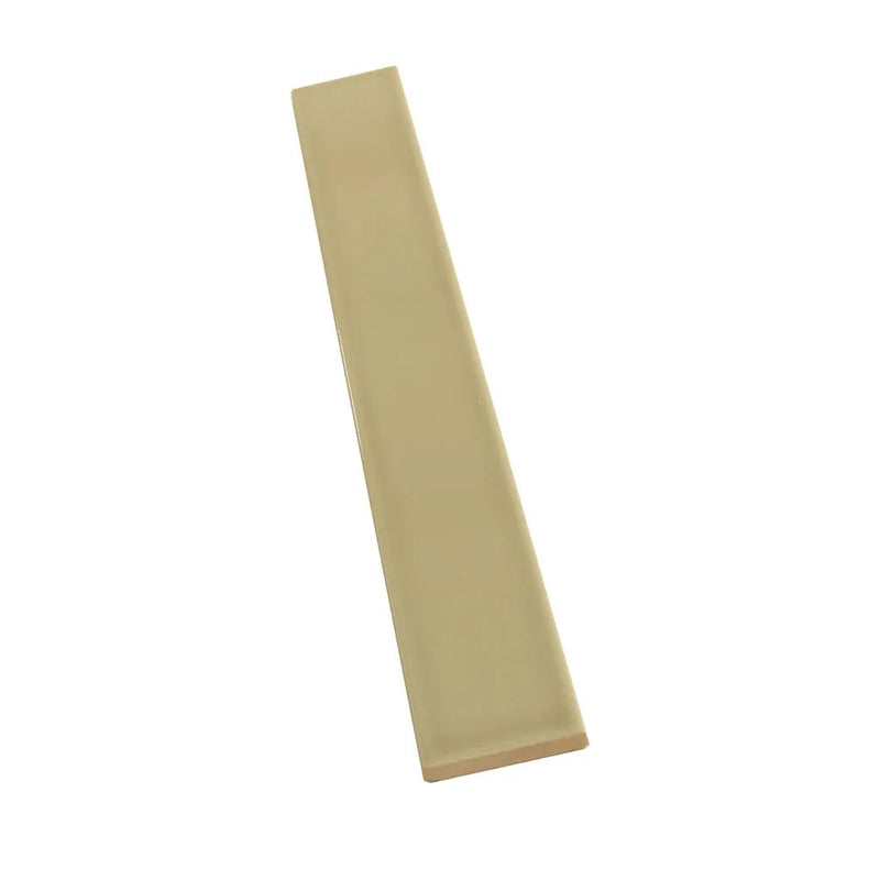 Soft Olive 2x16 Glossy Ceramic Subway Tile (50 pack, 10.76 sq ft/case) by Apollo Tile