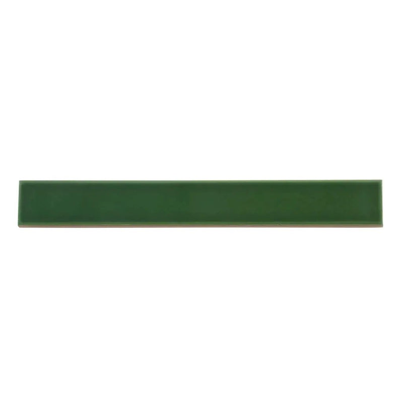 Forest Green 2x16 Glossy Ceramic Subway Tile (50 pack, 10.76 sq ft/case) by Apollo Tile