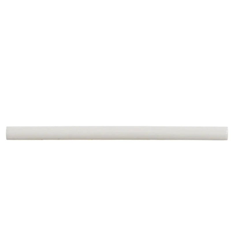 Soft Dove Gray 0.5x8 Glossy Ceramic Pencil Tile Trim (10 pack, 0.27 sq ft/case) by Apollo Tile