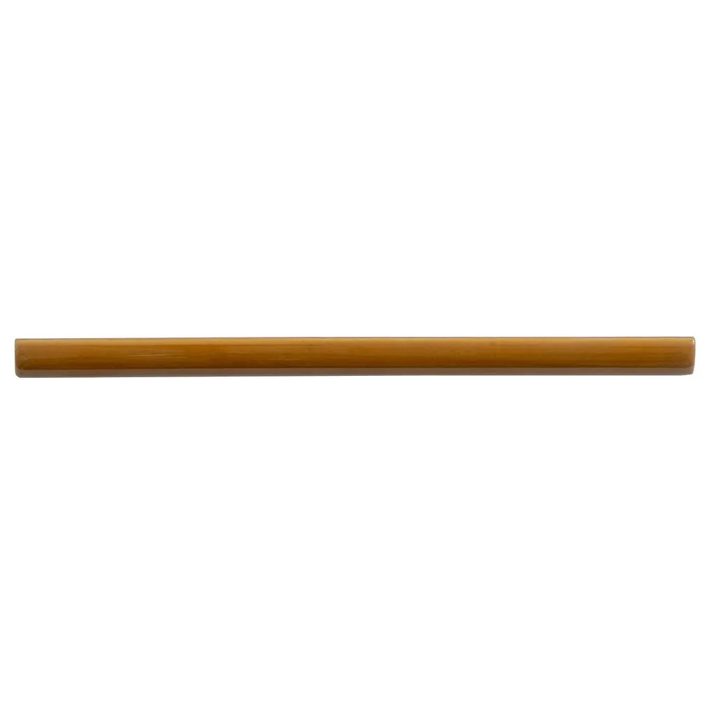 Honey 0.5x8 Glossy Ceramic Pencil Tile Trim (10 pack, 0.27 sq ft/case) by Apollo Tile