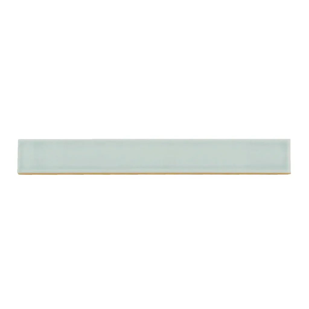 Pastel light Blue 2x16 Glossy Ceramic Subway Tile (50 pack, 10.76 sq ft/case) by Apollo Tile