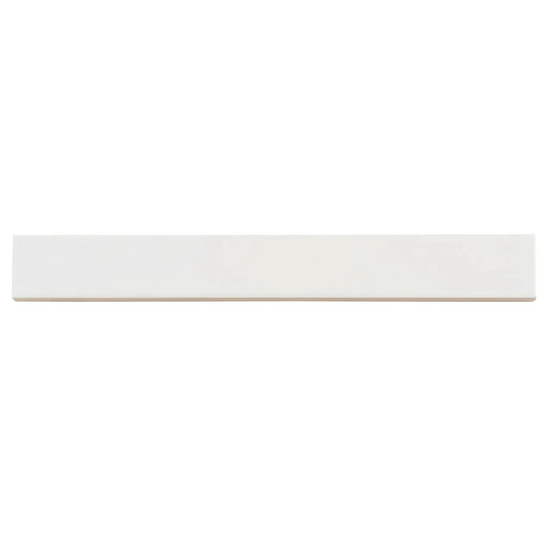 Snow White 2x16 Glossy Ceramic Subway Tile (50 pack, 10.76 sq ft/case) by Apollo Tile