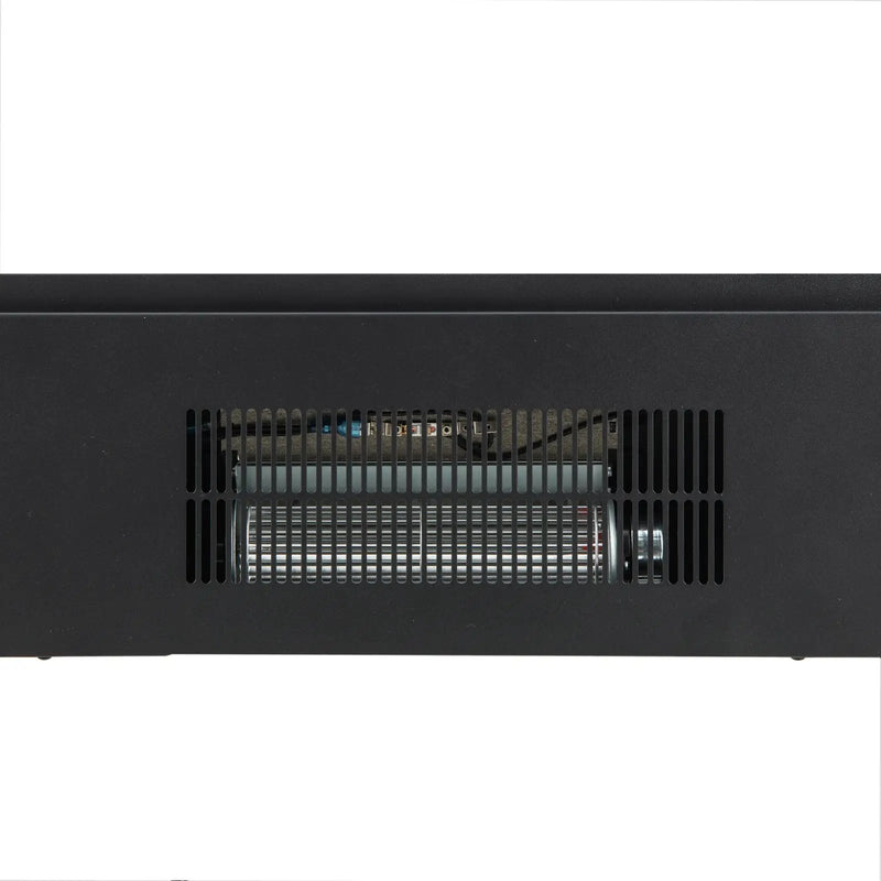 26 Inch Infrared Electric Fireplace Insert with Remote Control-Black by DirectDeals