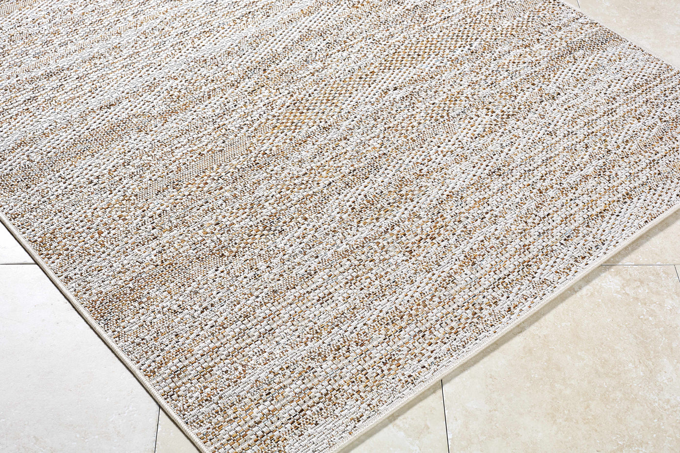Alezae Beige Outdoor Area Rug by Boutique Rugs