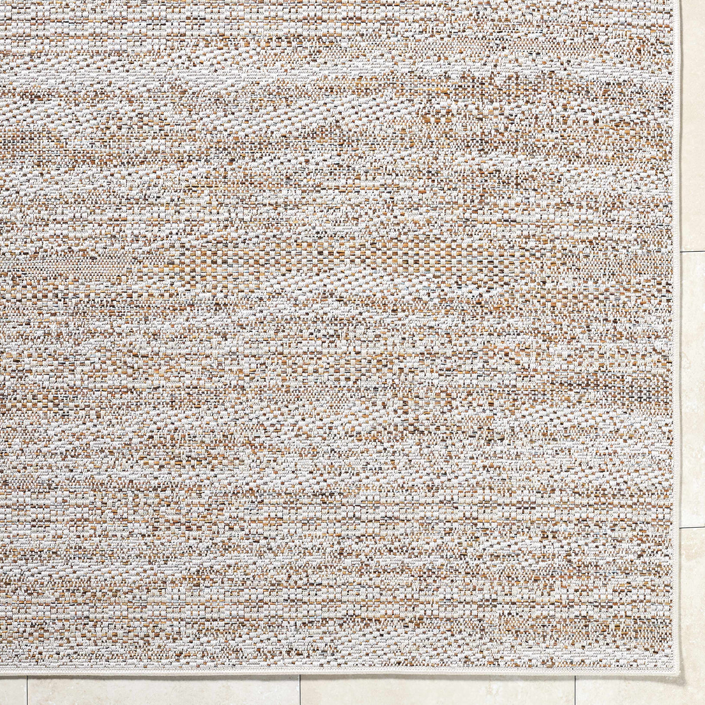 Alezae Beige Outdoor Area Rug by Boutique Rugs
