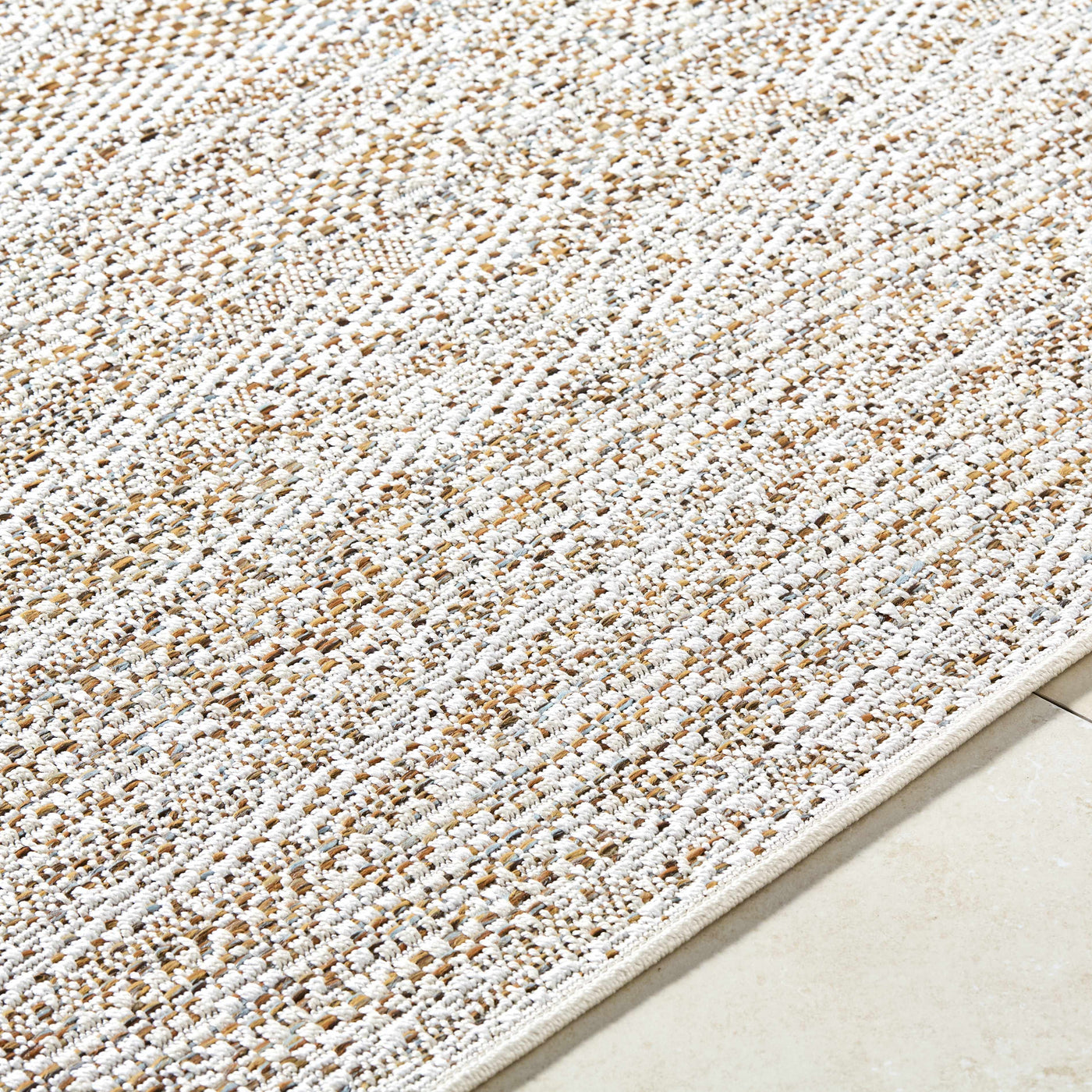 Alezae Beige Outdoor Area Rug by Boutique Rugs
