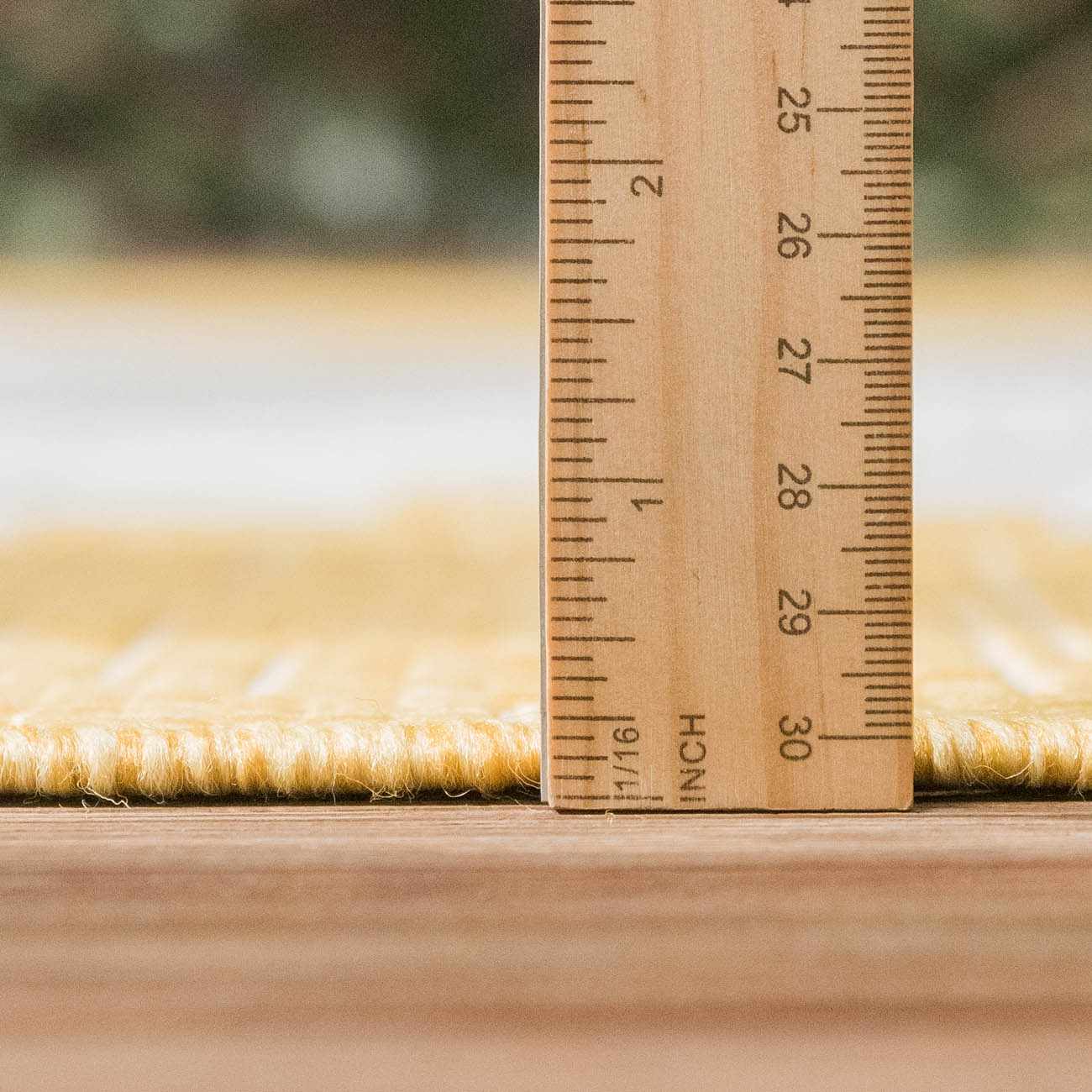 Djugun Yellow Outdoor Rug - Clearance by Boutique Rugs