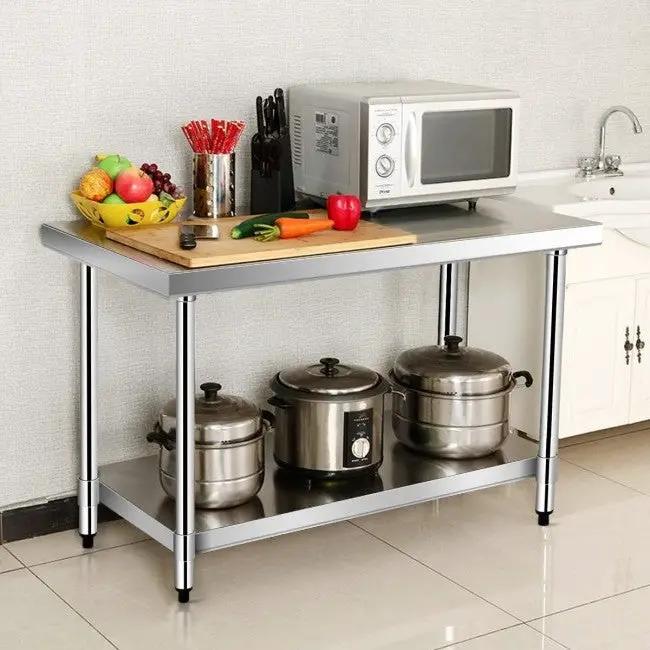 Commercial Kitchen Stainless Steel Work Table by HomePacific