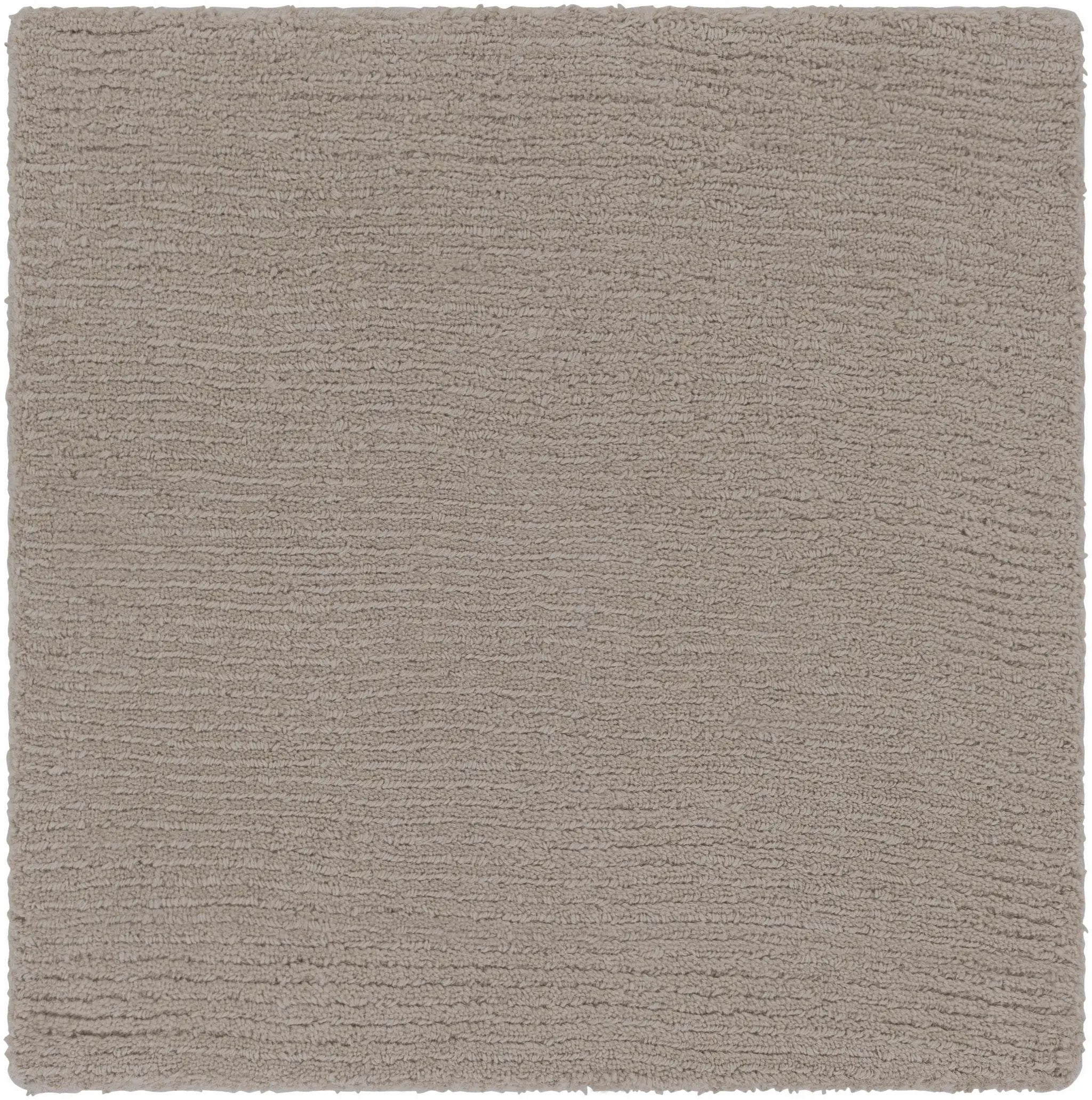 Brockton Solid Gray Wool Rug by Boutique Rugs