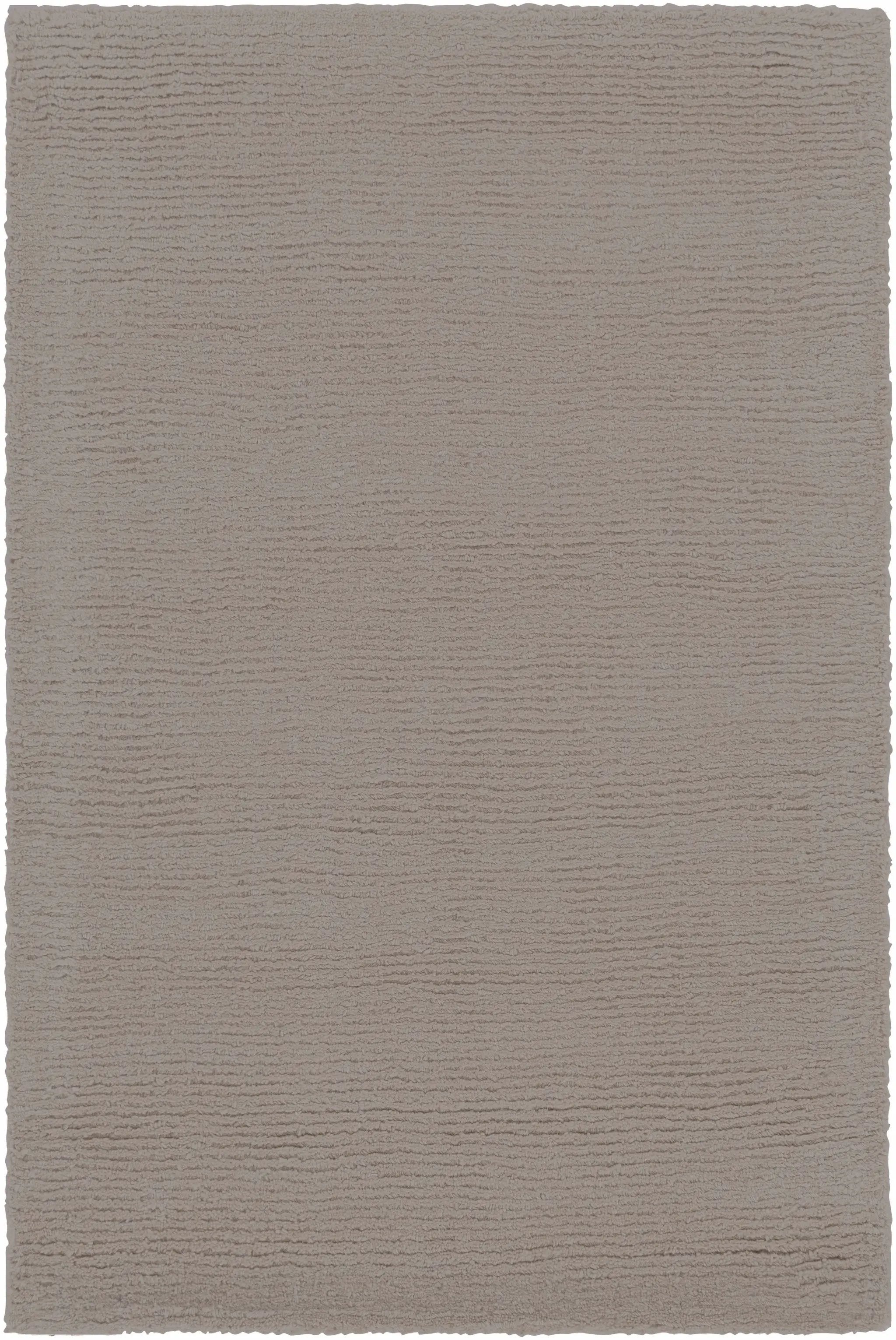 Brockton Solid Gray Wool Rug by Boutique Rugs