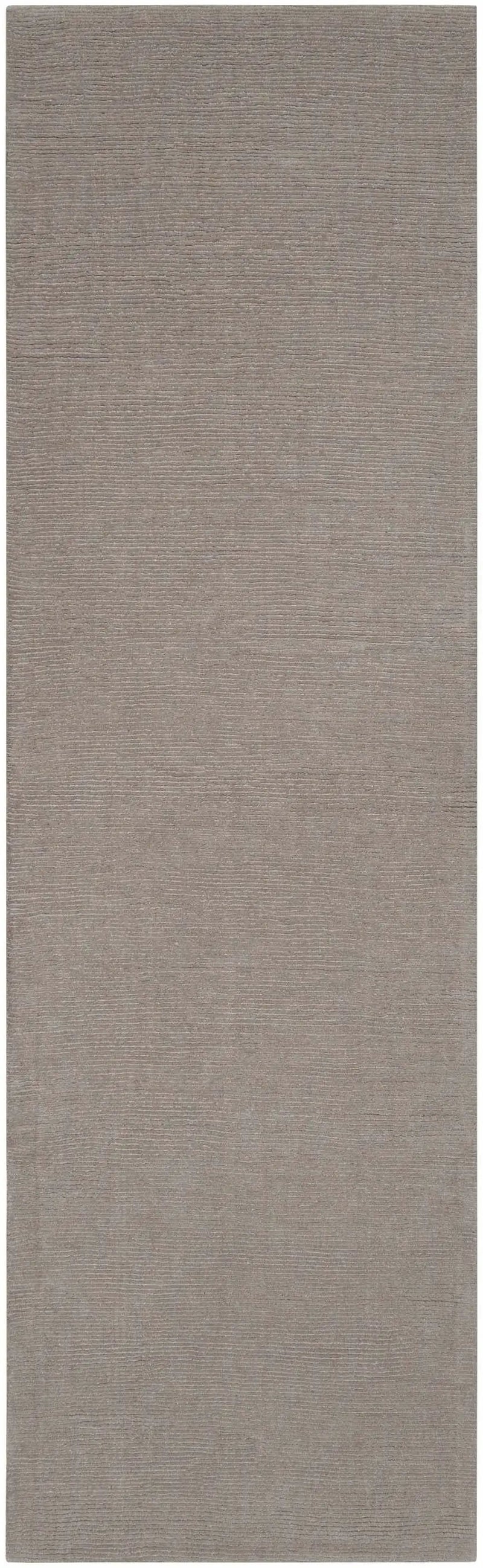 Brockton Solid Gray Wool Rug by Boutique Rugs