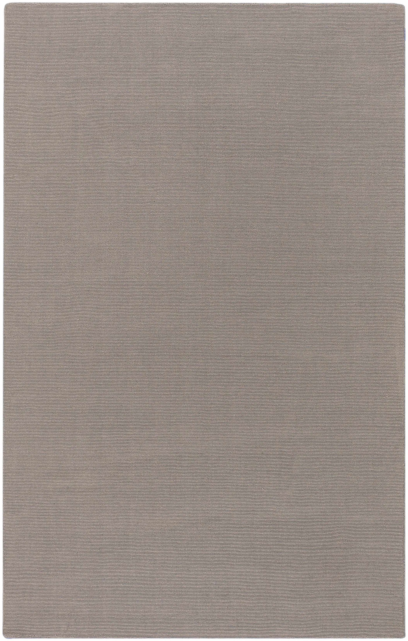 Brockton Solid Gray Wool Rug by Boutique Rugs