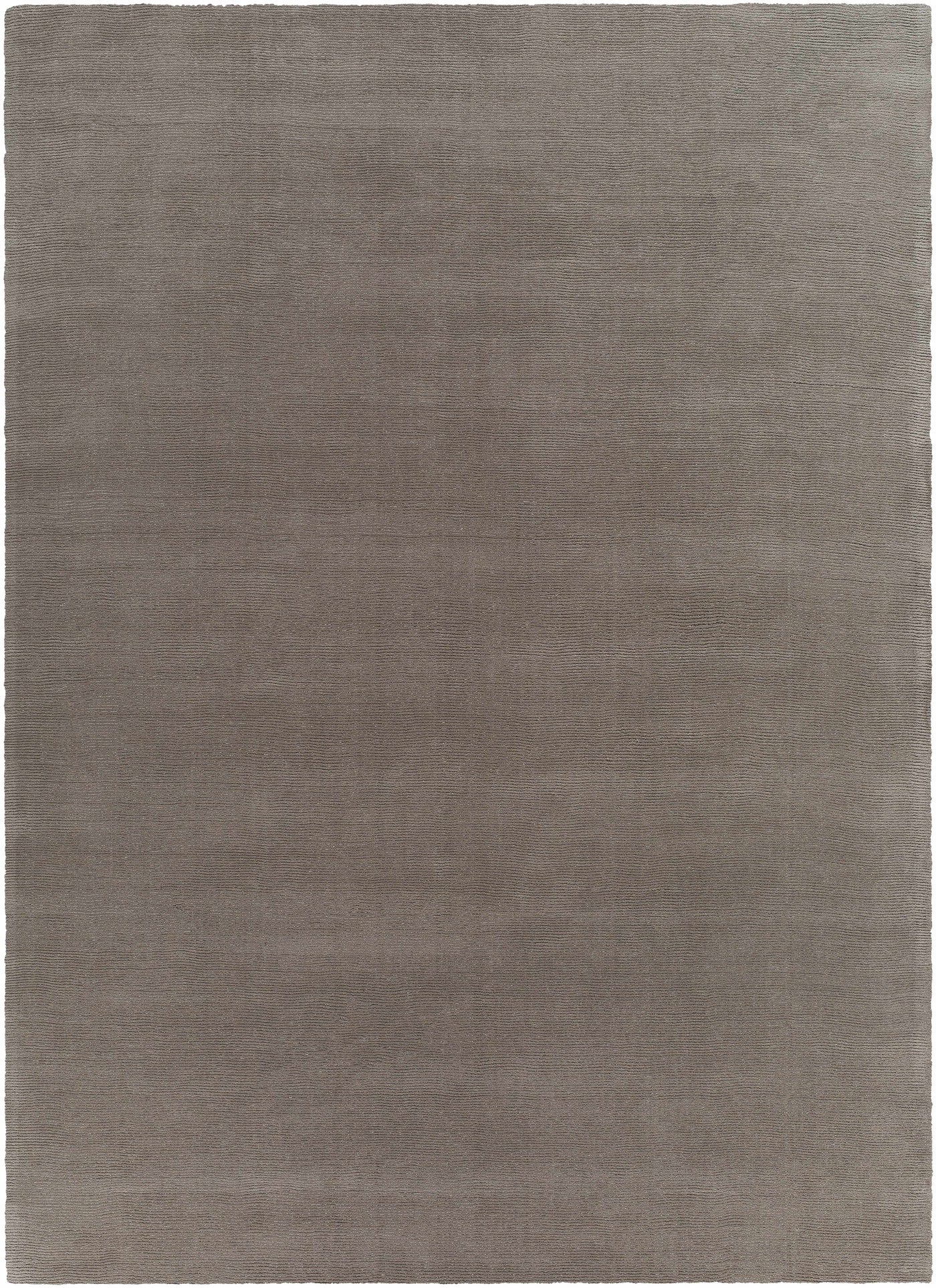 Brockton Solid Gray Wool Rug by Boutique Rugs