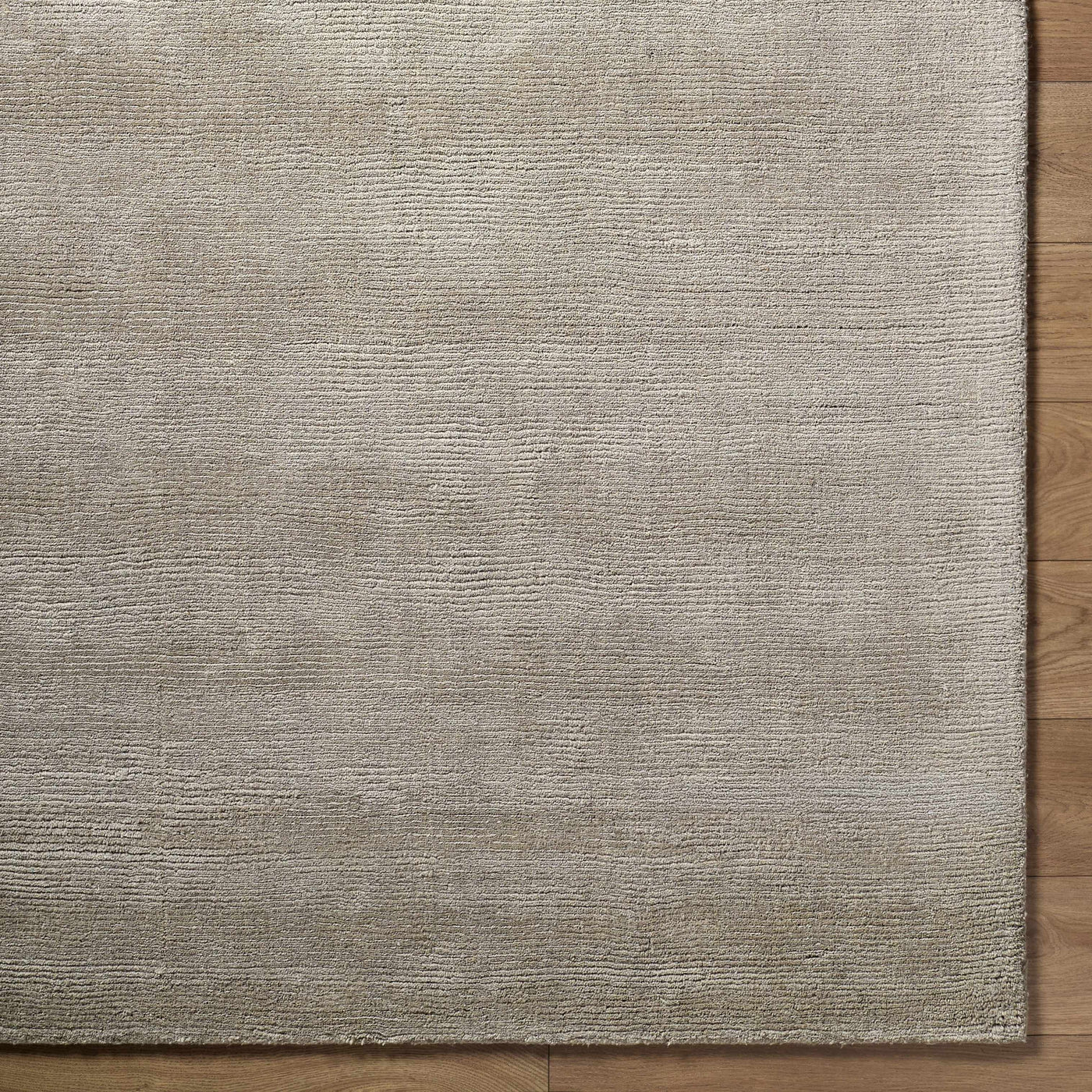 Brockton Solid Gray Wool Rug by Boutique Rugs