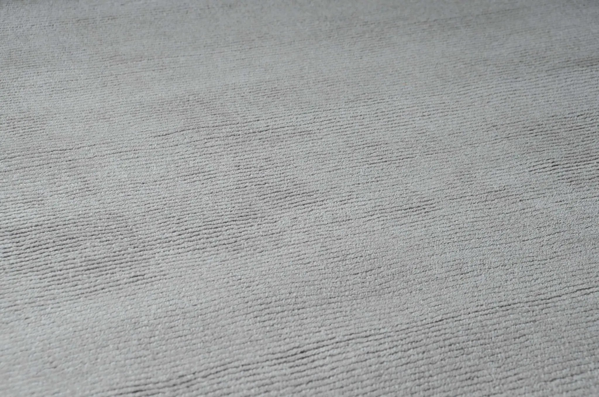 Brockton Solid Gray Wool Rug by Boutique Rugs
