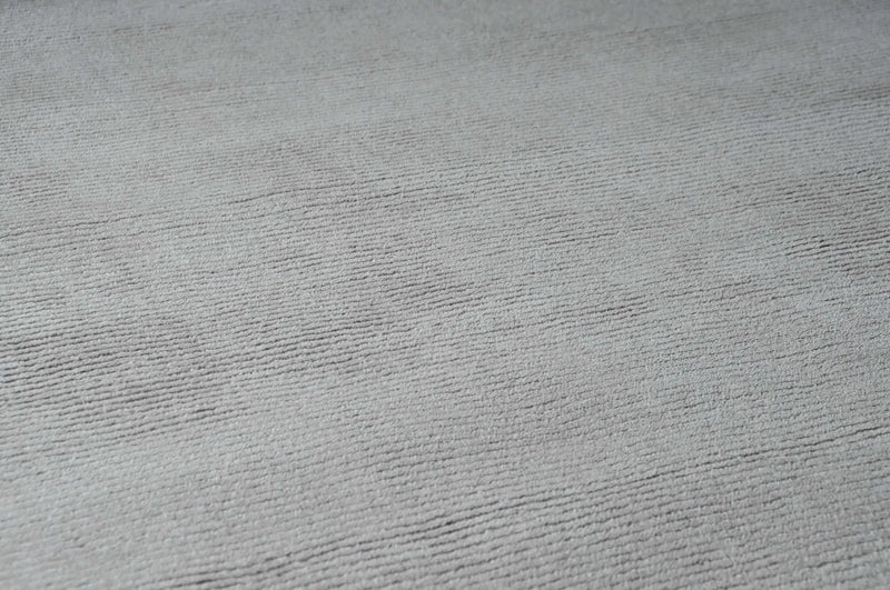 Brockton Solid Gray Wool Rug by Boutique Rugs