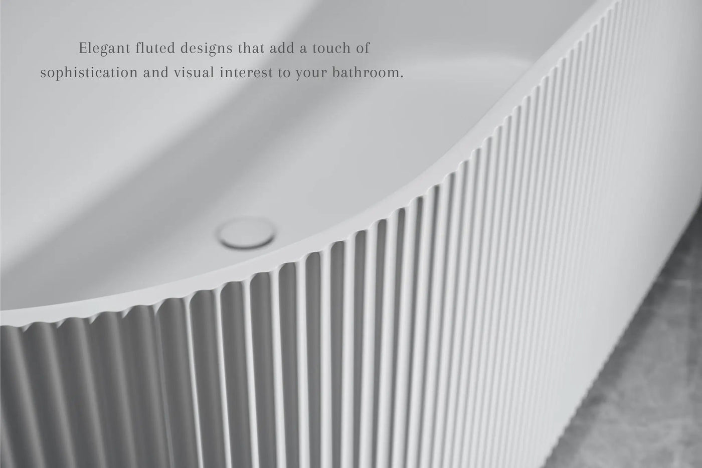 Momo Freestanding Acrylic Bathtub by Ancerre Designs