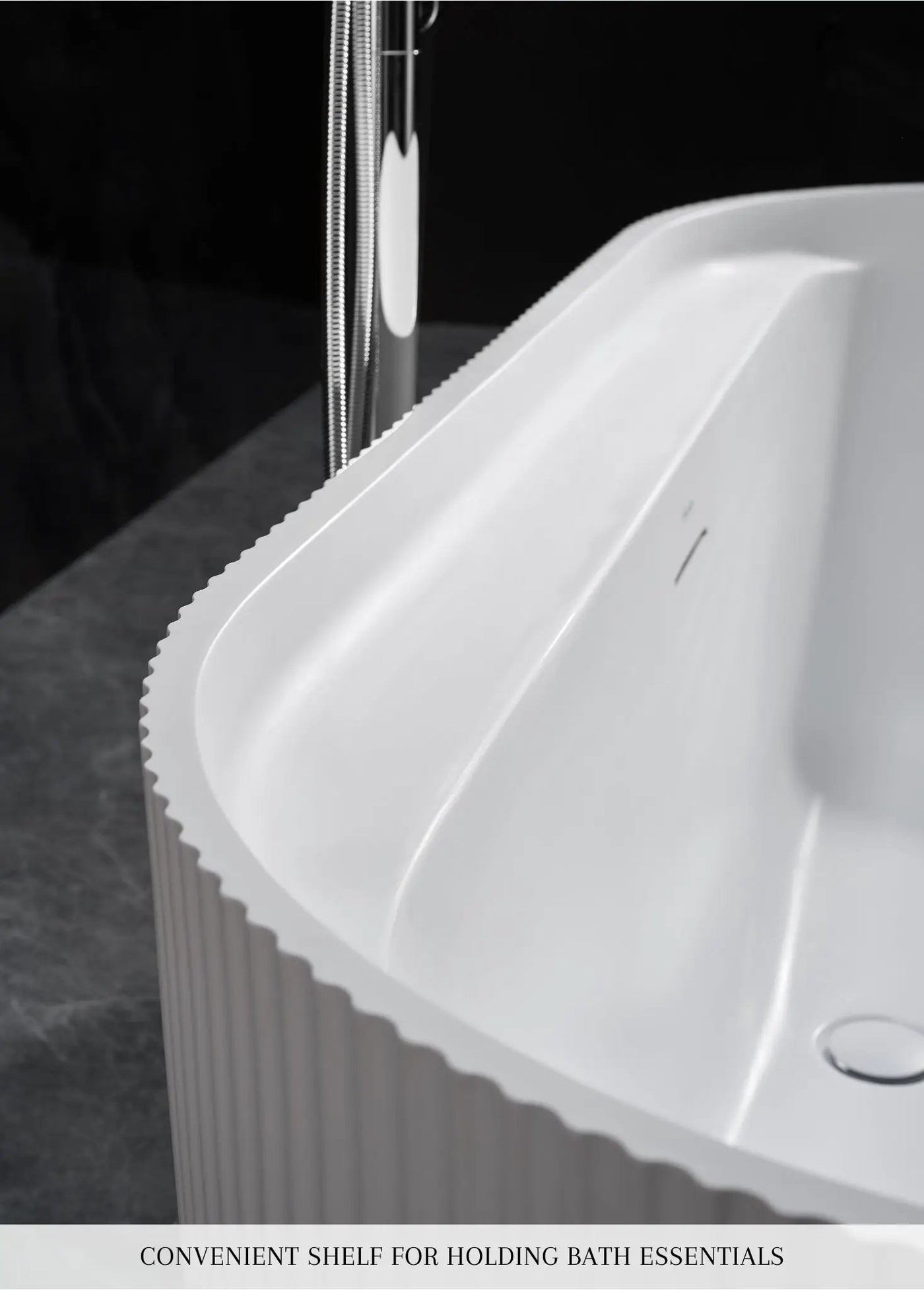 Momo Freestanding Acrylic Bathtub by Ancerre Designs
