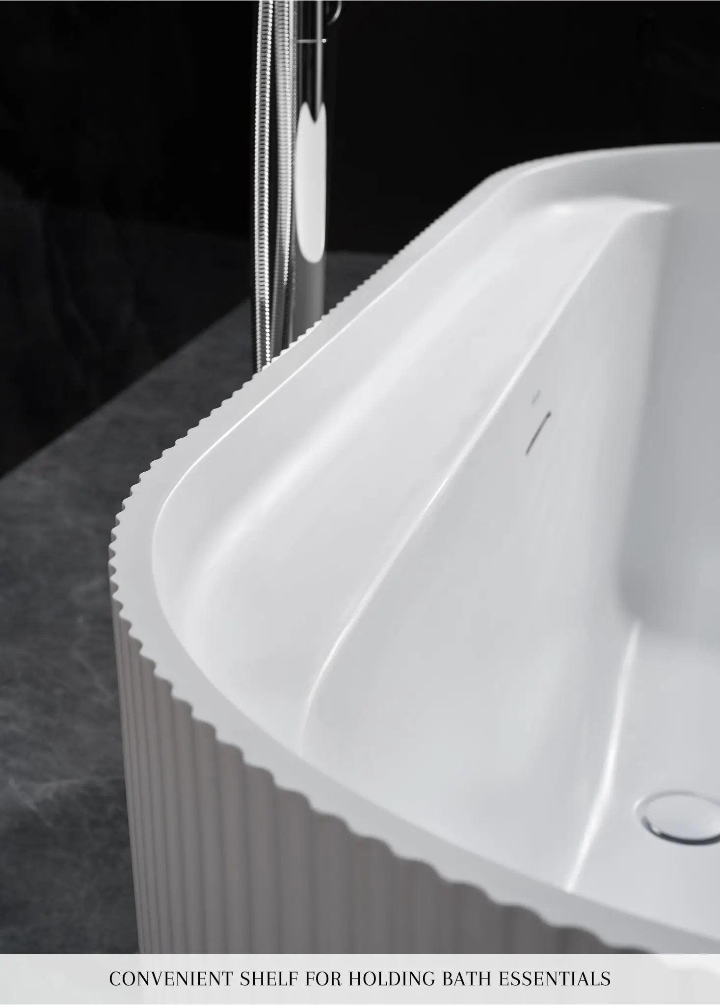 Momo Freestanding Acrylic Bathtub by Ancerre Designs
