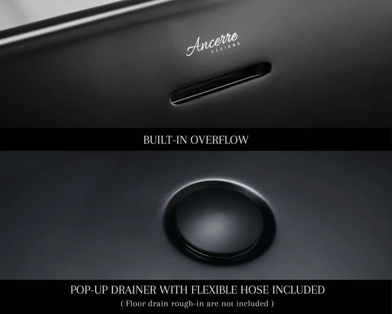 Fiore Freestanding Solid Surface Bathtub by Ancerre Designs