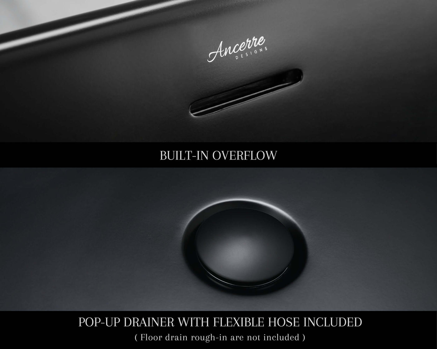 Heritage Freestanding Solid Surface Bathtub by Ancerre Designs