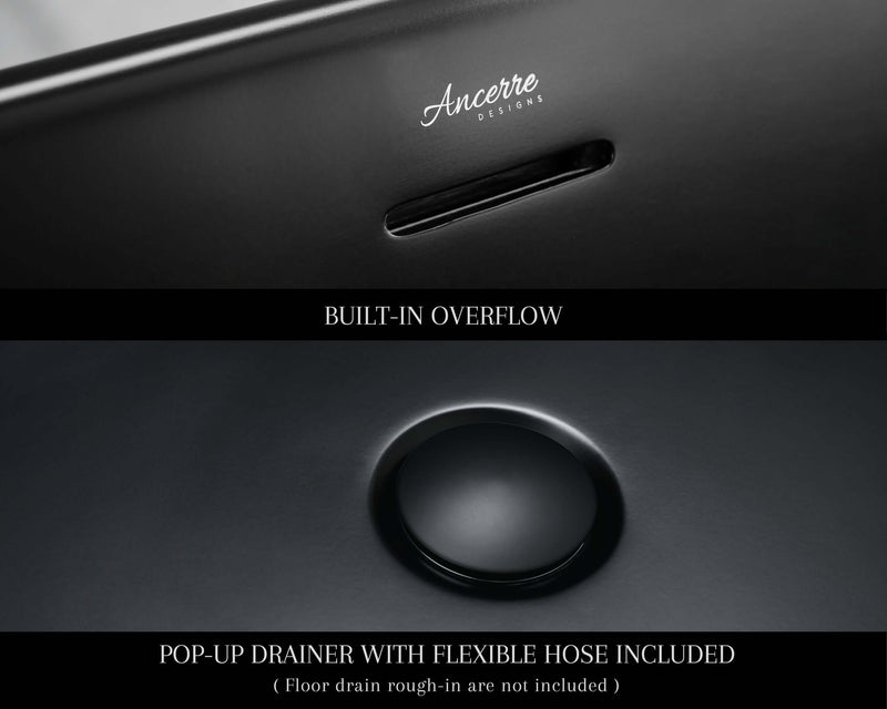 Heritage Freestanding Solid Surface Bathtub by Ancerre Designs