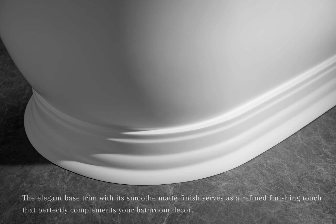 Heritage Freestanding Solid Surface Bathtub by Ancerre Designs