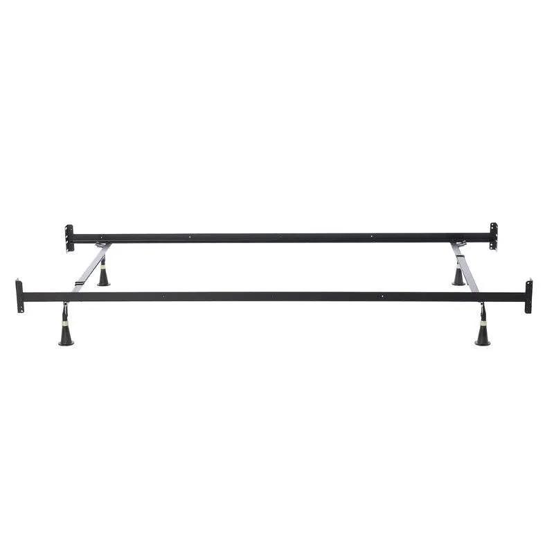 Twin/Full Adjustable Metal Bed Frame with Headboard Footboard Brackets by HomePacific